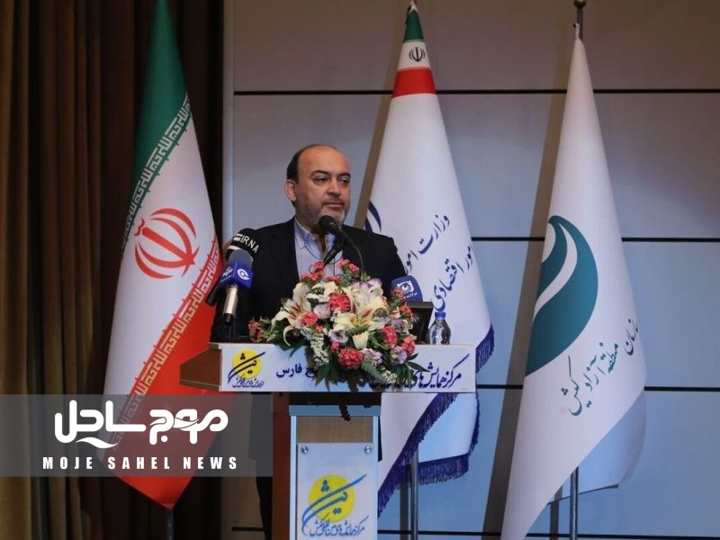 استاندار هرمزگان: کیش نقش محوری در اقتصاد دریا محور دارد
