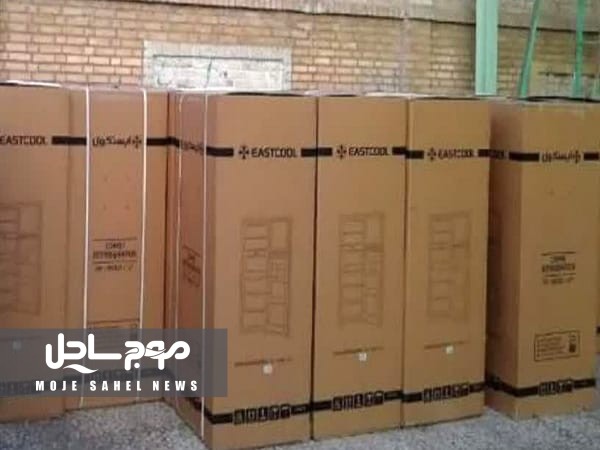 توزیع یخچال بین خانواده‌های نیازمند بخش توکهور وهشتبندی
