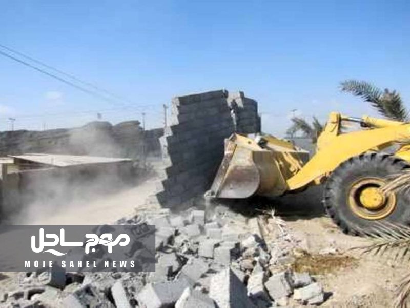 ۳۵۰۰ متر مربع از زمین‌های‌ دولتی شهرستان بندرلنگه رفع تصرف شد