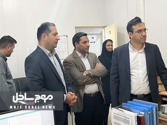 بازدید دکتر شاهرخی، رئیس دانشگاه از معاونت آموزشی