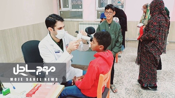 ویزیت رایگان چشم پزشکی برای نوجوانان زیارتعلی رودان