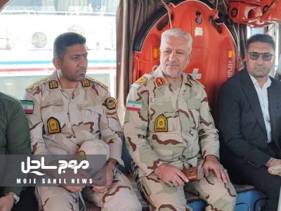 سومین بازدید رئیس دادگستری هرمزگان از پهنه دریایی آلوده به قاچاق سوخت