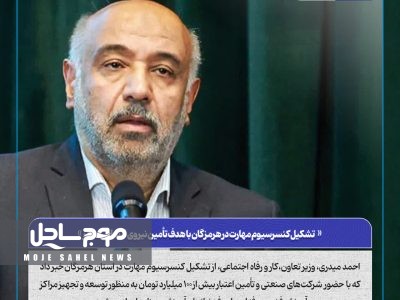تأسیس کنسرسیوم مهارت با اعتبار ۱۰۰ میلیارد تومانی در استان هرمزگان