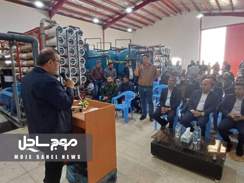 بهره برداری از ۵ پروژه آبرسانی در بستک با اعتبار ۲۵۰ میلیارد تومان