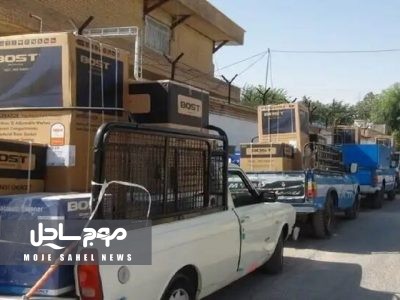 اهدای جهیزیه به نوعروسان مددجو در جاسک