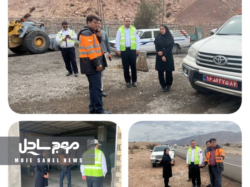 بازدید از نقاط حادثه‌خیز سرچاهان و تنگ زاغ برای ایمن‌سازی محورها
