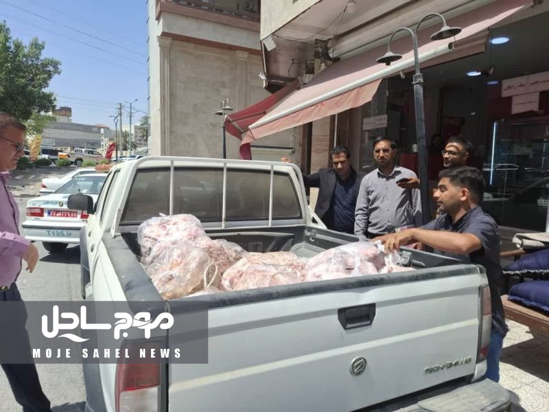 کشف و جمع آوری ۳۰۰ کیلوگرم گوشت فاسد در بندرعباس