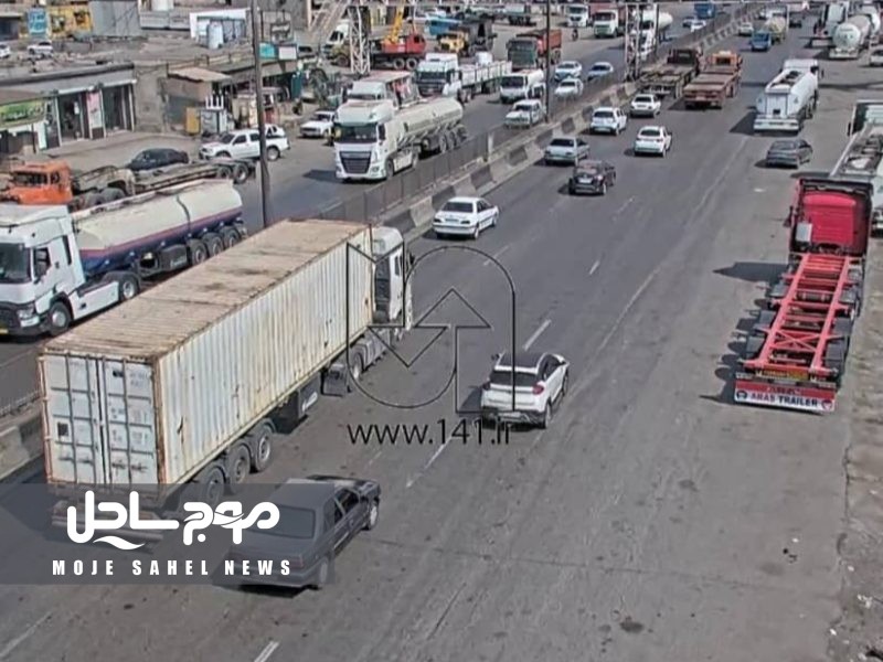 آخرین وضعیت تردد محورهای استان هرمزگان در طرح نوروزی ۱۴۰۴ ‌