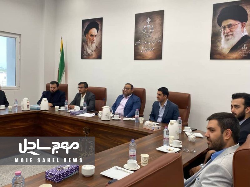رسیدگی به درخواست‌های ۶۰ نفر از زندانیان در جریان برگزاری ملاقات‌ مجازی قضات دادگستری کیش