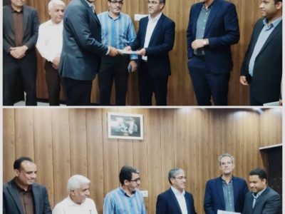 رئیس جدید راهداری و حمل و نقل جاده ای شهرستان خمیر معرفی شد