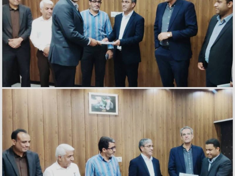رئیس جدید راهداری و حمل و نقل جاده ای شهرستان خمیر معرفی شد