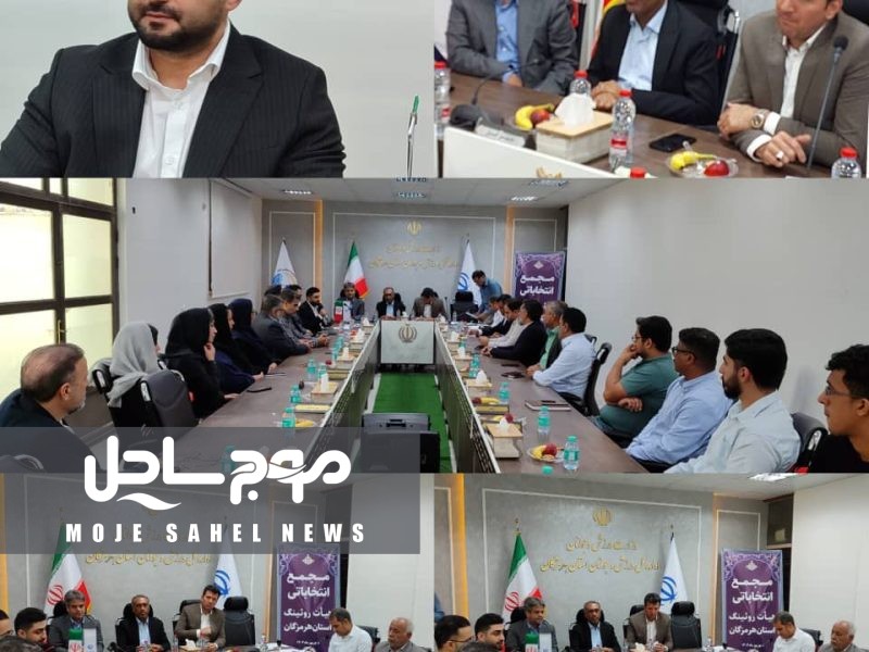 دکترآریا گندمکار طهرانی رئیس هیئت روئینگ هرمزگان شد