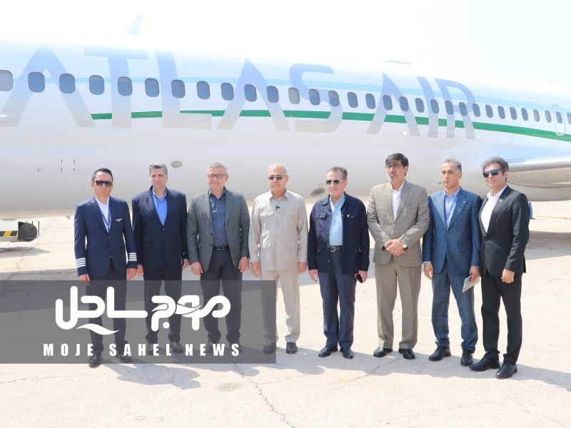 خط جدید پرواز به جزیره بوموسی راه اندازی شد