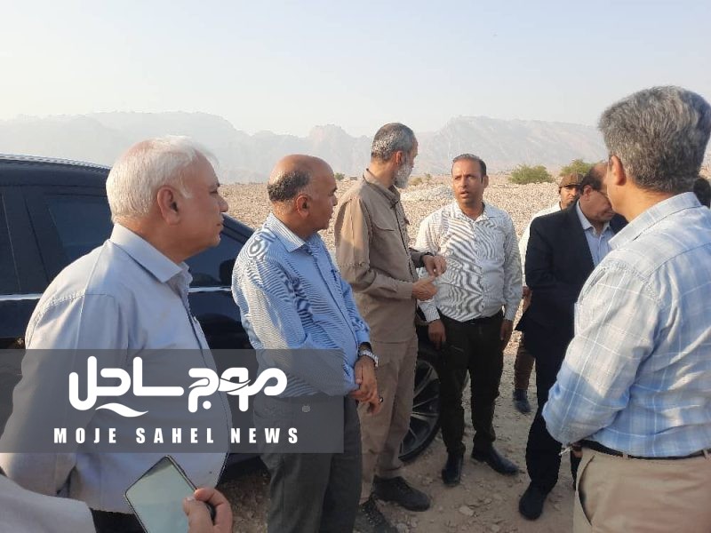 پیشرفت ۶۰ درصدی تاسیسات شیرین‌سازی و خط انتقال آب بستک و جناح