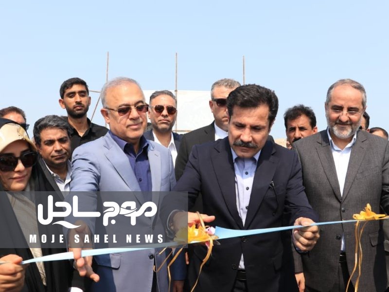قطعه سوم بزرگراه ملی خلیج فارس در قشم افتتاح شد