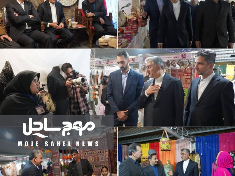 بازدید شهردار شهر خلاق بندرعباس از هفتمین نمایشگاه سراسری صنایع دستی