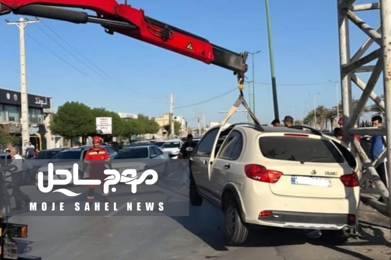 واژگونی کوئیک در ساحلی بندرعباس با دو مصدوم