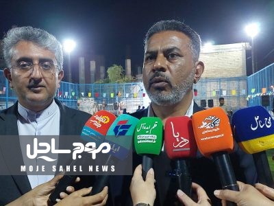 افتتاح زمین ورزشی الهیه جنوبی بندرعباس با اعتبار بیش از ۱۴ میلیارد ریال