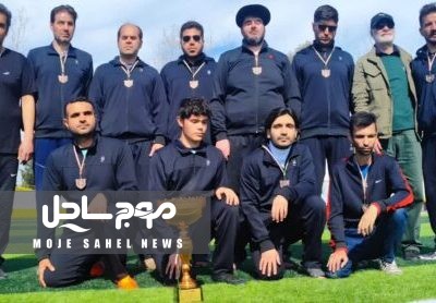 مدافع بندرعباسی با تیم تهران به مقام سوم فوتبال نابینایان کشور رسید