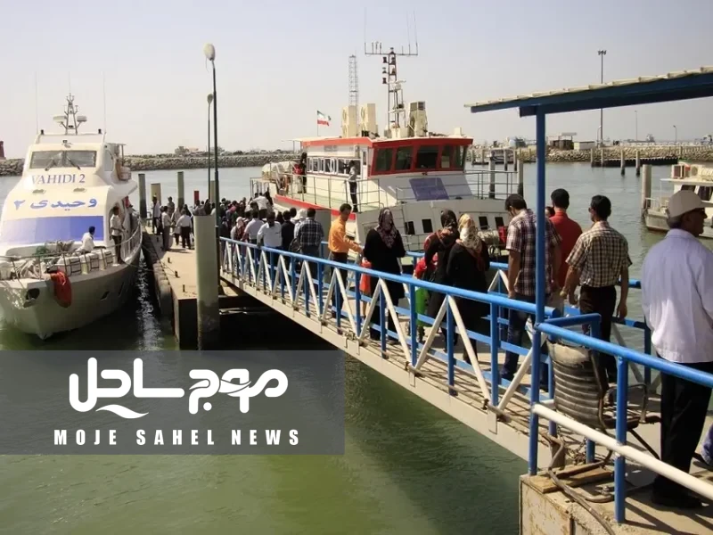 تردد بیش از ۲.۹ میلیون مسافر در بنادر مسافری مرکز هرمزگان