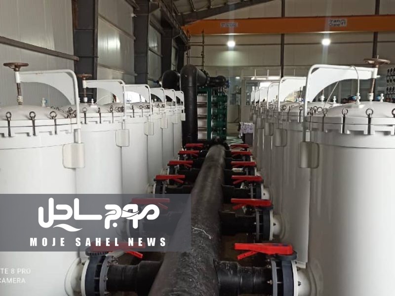 آب شیرین کن ۹۵۰۰ مترمکعبی بندرلنگه و کنگ به بهره برداری رسید