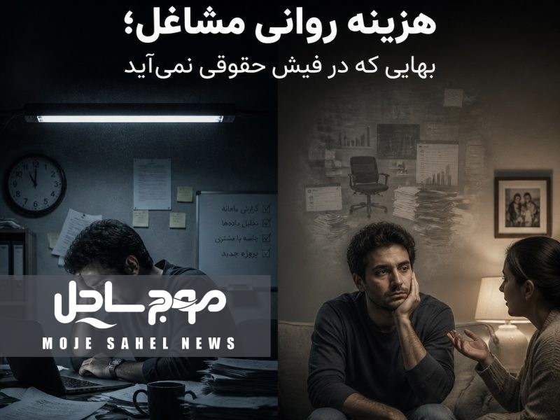 هزینه روانی مشاغل؛ بهایی که در فیش حقوقی نمی‌آید