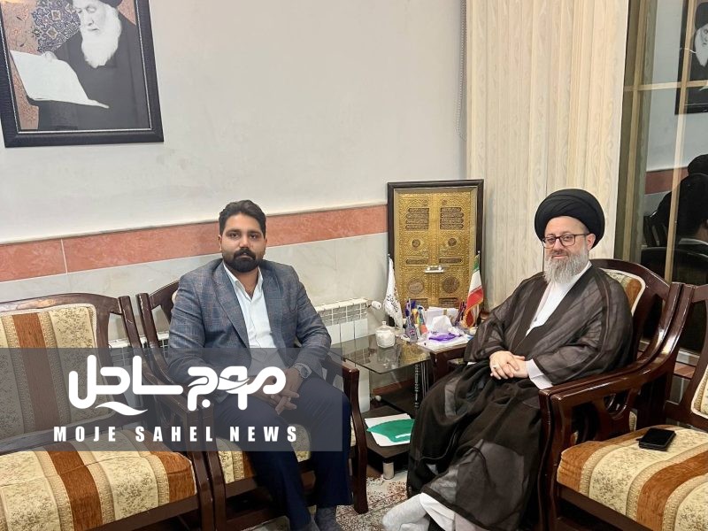 دیدار رئیس خانه جوان بندرعباس با رئیس دفتر مجلس خبرگان رهبری